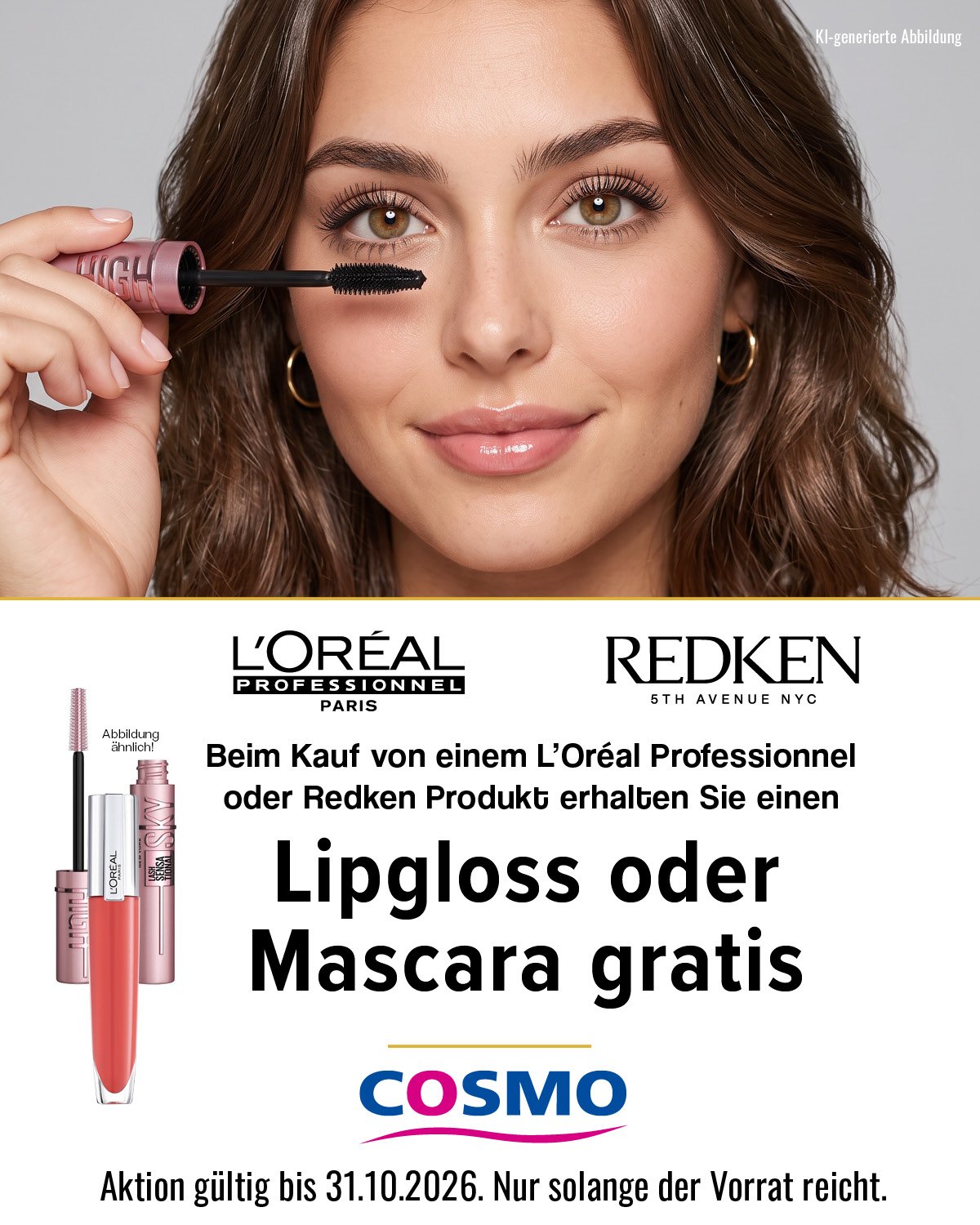 Cosmo_Loreal_Lipgloss_Mascara_1200x1500px